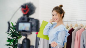 TikTok Monetization Malaysia: How Creators Actually Make Money 4 Tiktok Monetization Malaysia: A Women i doing product video shooting