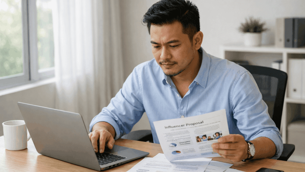 brand decision process behind influencer rates malaysia