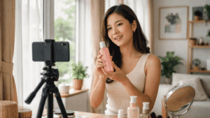 Shopee Top Selling Products: Best Categories for Affiliate Creators 16 Shopee affiliate payout Malaysia hero image showing a creator filming affiliate product content
