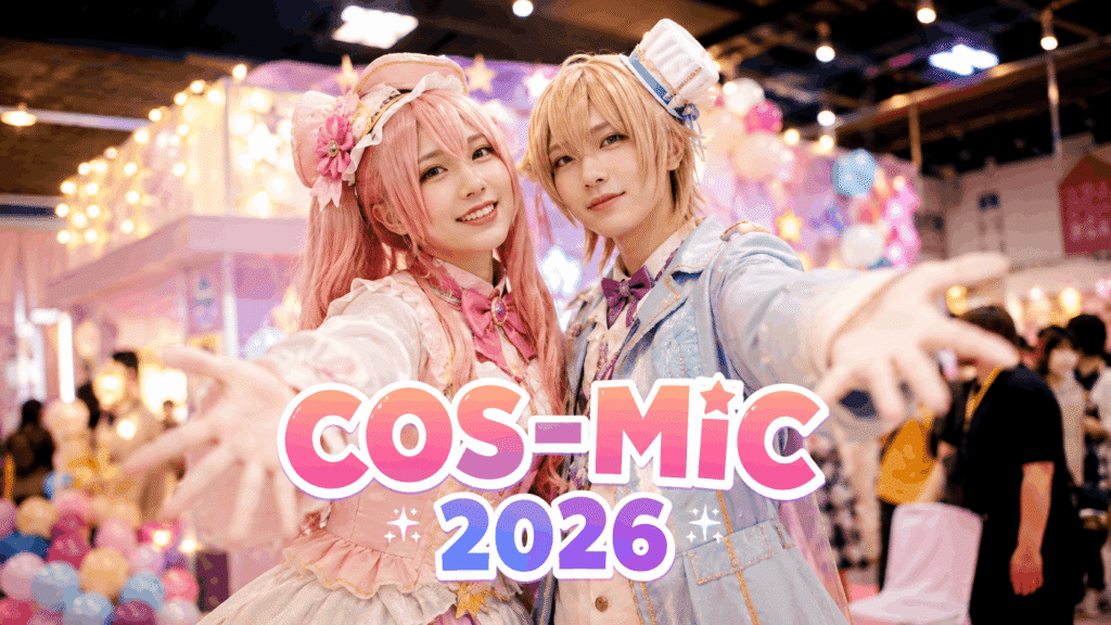 cos mic 2026 cosplay event shoot banner | Miura Visual