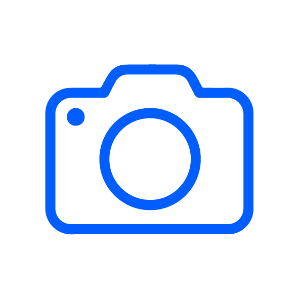 Camera icon for cosplay shoot day