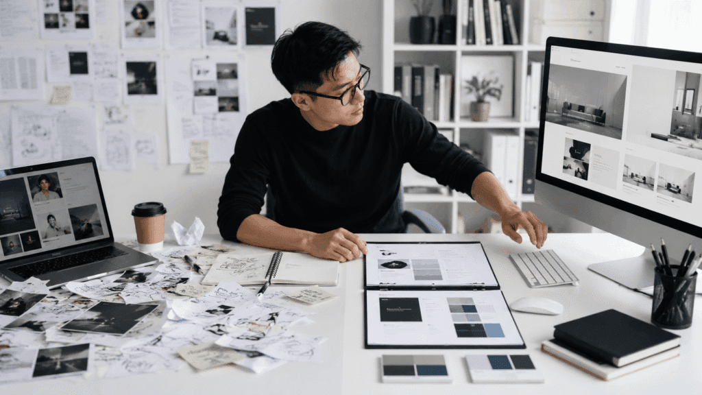 Miura Visual - From Vision to Voyage 2 Brand content strategy planning with website structure, SEO-ready content, and visual direction for Malaysian businesses
