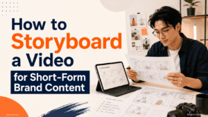 How to storyboard a video for short-form brand content