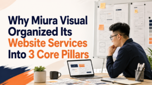 Miura Visual Insights | Content, SEO & Creator Growth 10 How Miura Visual organized website services into three core pillars