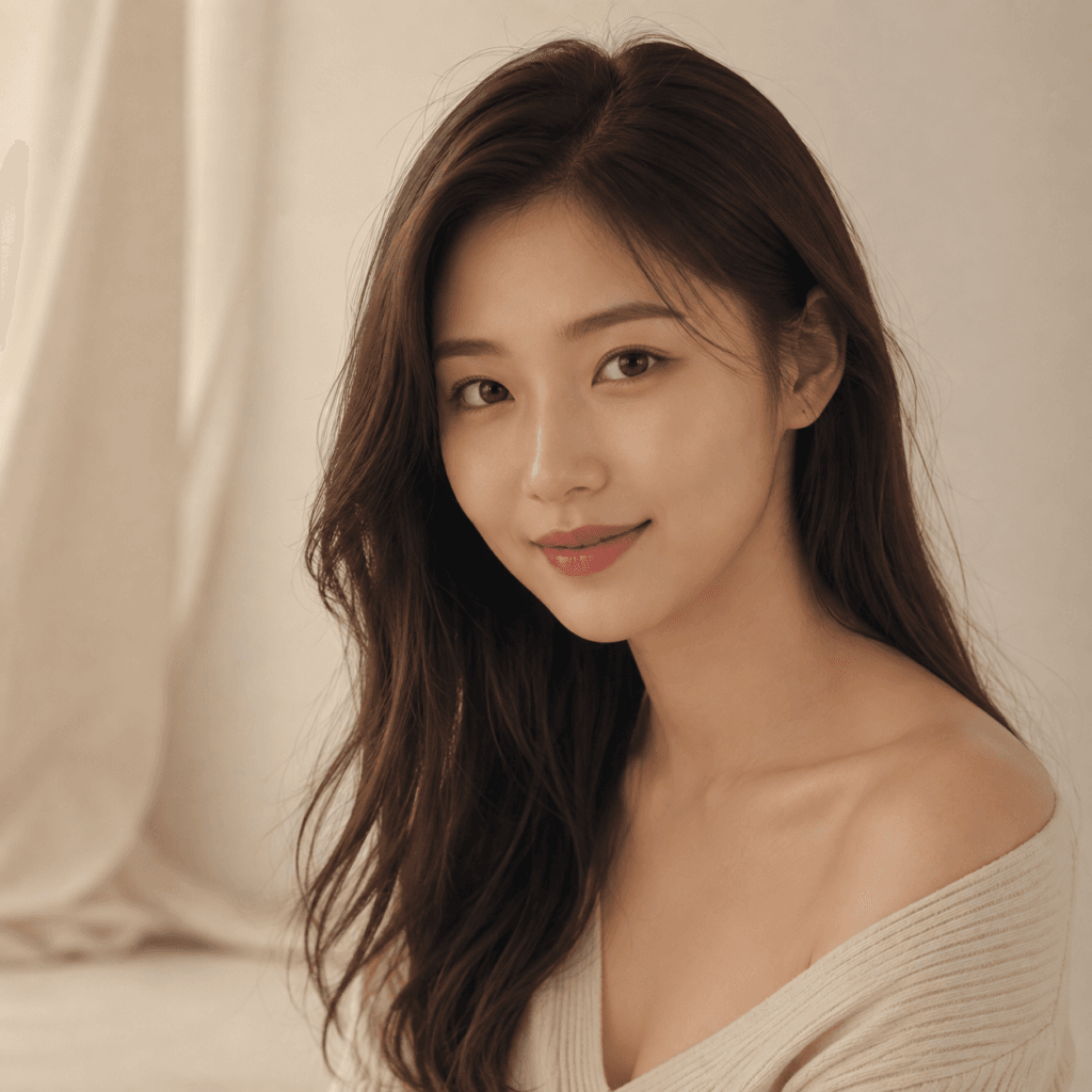 Photo Retouching Malaysia | Creative Editing & Compositing 4 Natural portrait photo retouching of a Malaysian Chinese woman with refined skin, hair and makeup