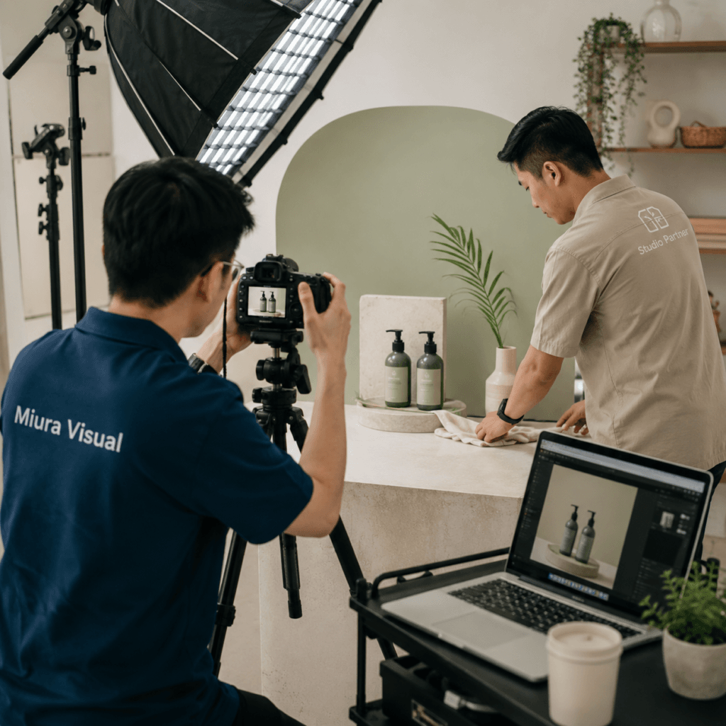 Brand Collaboration & Partnerships Malaysia | Miura Visual 6 Miura Visual and studio partner delivering a bundled product photography service in Malaysia